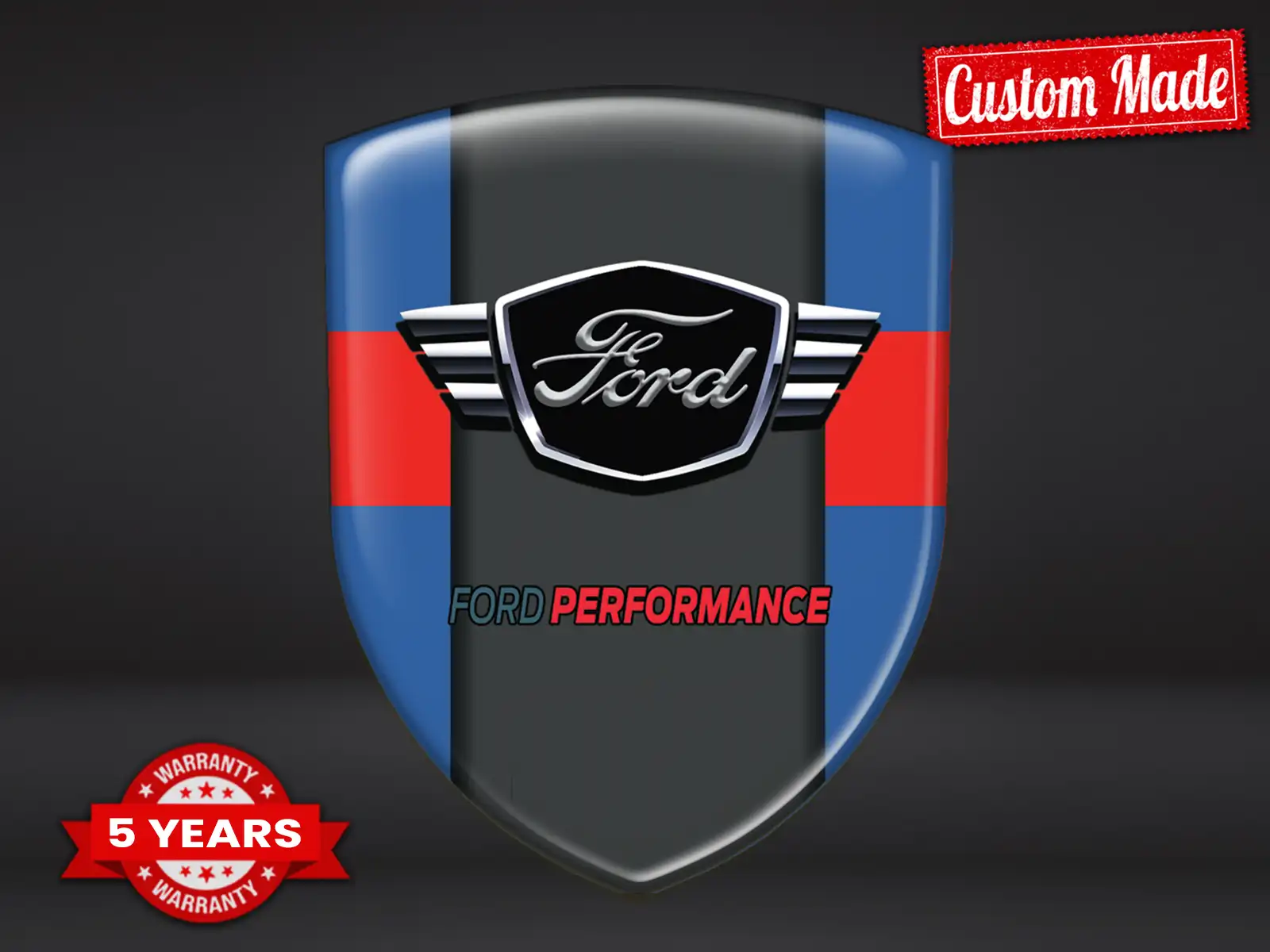 Ford Badge Auto Performance Max Chic X Durevoli